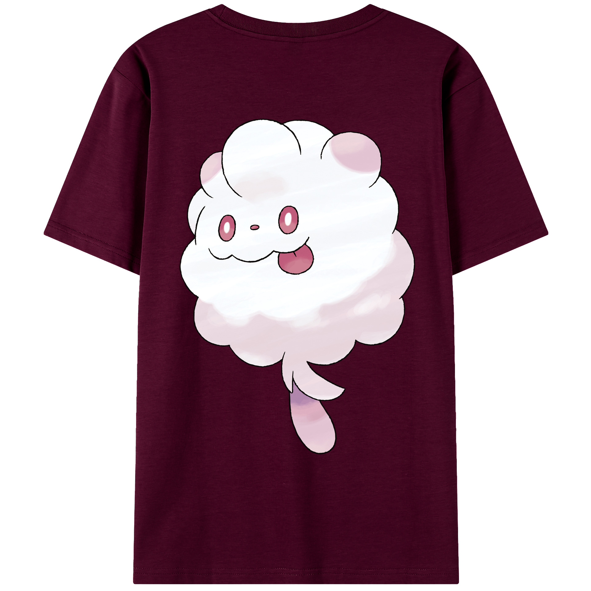 （画像用） ポケットモンスター Pokémon レディース半袖Tシャツ(バックプリント)